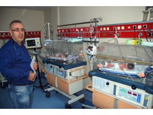 Tüp Bebek Yöntemiyle Üçüz Bebekleri Oldu