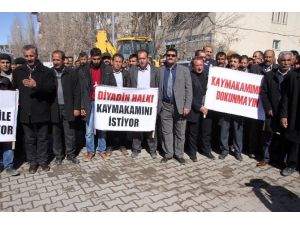 Kaymakam Tayinine Protesto