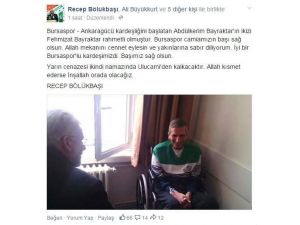 Bursaspor’un Acı Kaybı