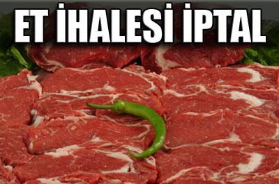 Et ihalesi iptal 