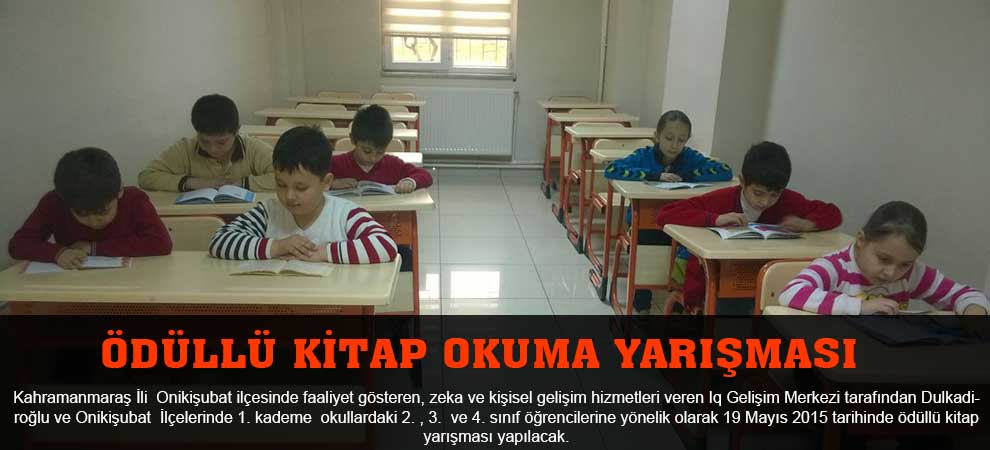 Ödüllü Kitap Okuma Yarışması