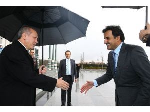 Cumhurbaşkanlığı Sarayı’nda Sürpriz Görüşme