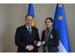 Tika’ya Gagauz Yeri’nden Takdir Madalyası