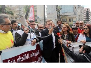 Sağlık Çalışanları Mersin’de De İş Bıraktı