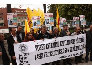 Eğitimcilerden Nöbet Eylemi