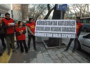 Adalet Bakanlığı Önünde ’Berkin Elvan’ Eylemi