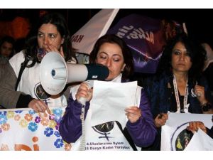 4. Dünya Kadın Yürüyüşü’nün Antalya Ayağı Sona Erdi