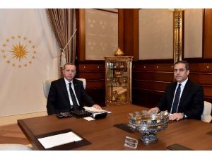 Cumhurbaşkanı Erdoğan Hakan Fidan’ı Kabul Etti