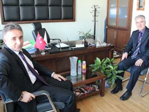 Bakır, Kocaş’ı Makamında Ağırladı