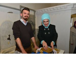 Emine Erdoğan Seramik Müzesi’ni Gezdi