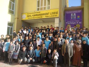 Özel Kahramankent Lisesine Ziyaret