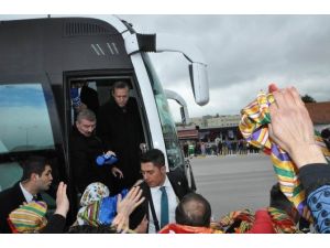 Cumhurbaşkanı Erdoğan’a Yörükler’den Sevgi Seli