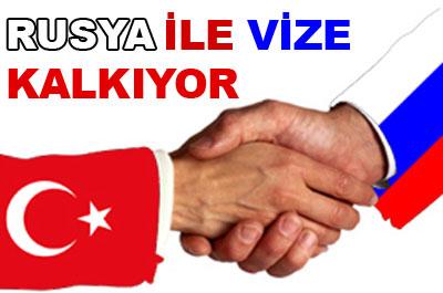 Türkiye ile Rusya arasında da vize kalkıyor 
