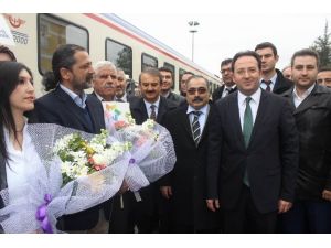 Barış Treni’ne Mehterli Karşılama
