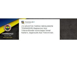 Fenerbahçe’den Olaylı Tweet’e Açıklama