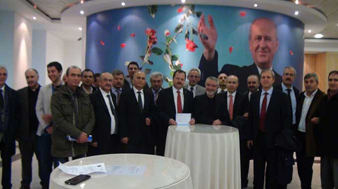 Ejder Oruç Resmi, Başvurusunu Yaptı