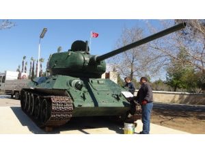 Silifkeliler, Tankla Topla Çanakkale Zaferi Kutlamasına Hazırlanıyor