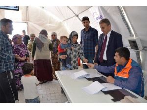 Suruç Çadırkentinde Seçim Heyecanı