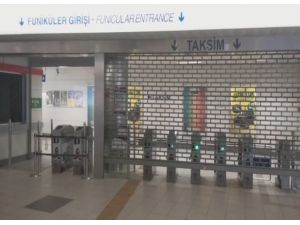 Taksim-kabataş Füniküler Hattı’nda Seferler Yapılamıyor