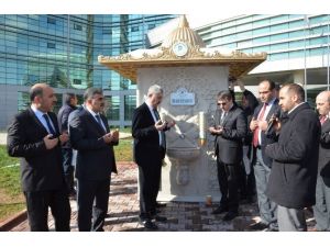 Hastane Bahçesinde Çorba Çeşmesi