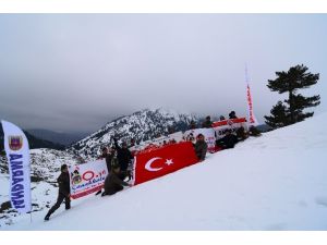 İki Bin Metrede Sehitleri Andılar