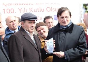 Seyit Onbaşı Camisi’ni, Seyit Onbaşı’nın Torunları Açtı
