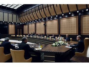 Cumhurbaşkanı Erdoğan, Avrupa Parlamentosu Dış İlişkiler Komitesi Heyetini Kabul Etti