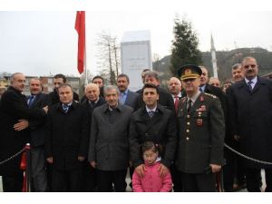 Rize’nin Güneysu İlçesine Bağlı Pazarköy’de Tespit Edilen 37 Şehit İçin İnşa Edilen Anıt Törenle Açıldı