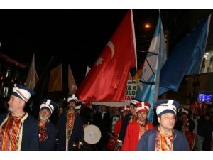 Teksas Taraftarından Mehterli Çanakkale Yürüyüşü