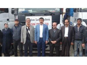 Sınır Ötesine 4 Tır Yardım