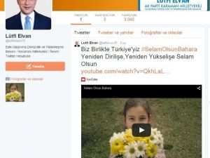Lütfi Elvan İlk Tweet’ini Attı