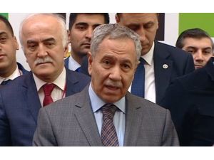 Arınç’tan Erdoğan Yorumu: Uygun Bulmuyorum