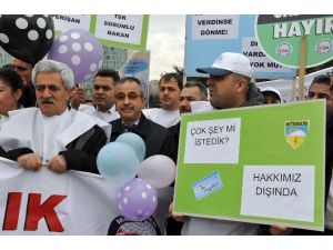 Büro Memur-sen’den Balonlu Eylem