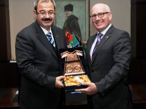 Almanya Ankara Büyükelçiliği Müsteşarı Gso’da