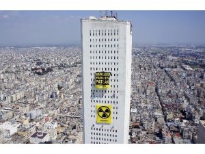 Greenpeace’ten Nükleer Santrale Karşı Nefes Kesen Eylem