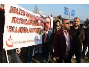 Bbp’lilerden 1 Dakikalık Yol Kapatma Eylemi