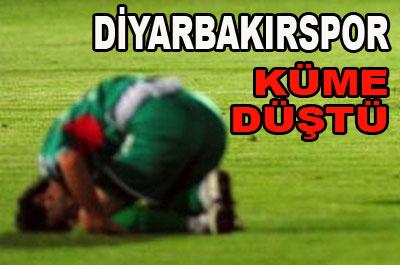 Diyarbakırspor Süper Lige veda etti 