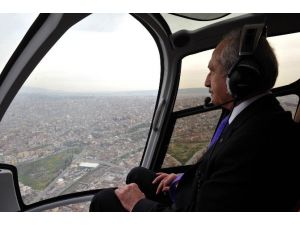 Kılıçdaroğlu, İzmir’i Havadan İnceledi
