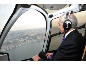 Havadan İzmir’i İzledi