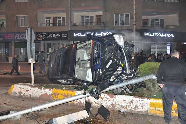 Kahramanmaraş’ta Kaza 3 Yaralı  