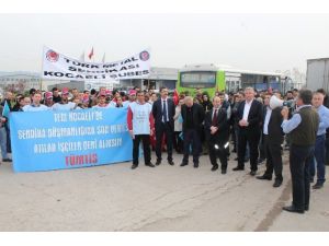 11 İşçi İçin Destek Eylemi Yaptılar