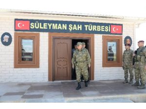 Genelkurmay Başkanı Süleyman Şah Karakolu’nu Ziyaret Etti