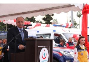 Mersin’de 12 Ambulans Daha Can Kurtaracak