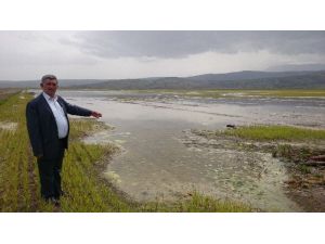 8 Bin Dönüm Arazi Sular Altında