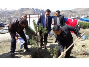 Hakkari’de Erdoğan İçin Hatıra Ormanı