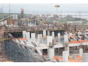 (Özel Haber) Kocaeli Stadyumu Hızla Yükseliyor