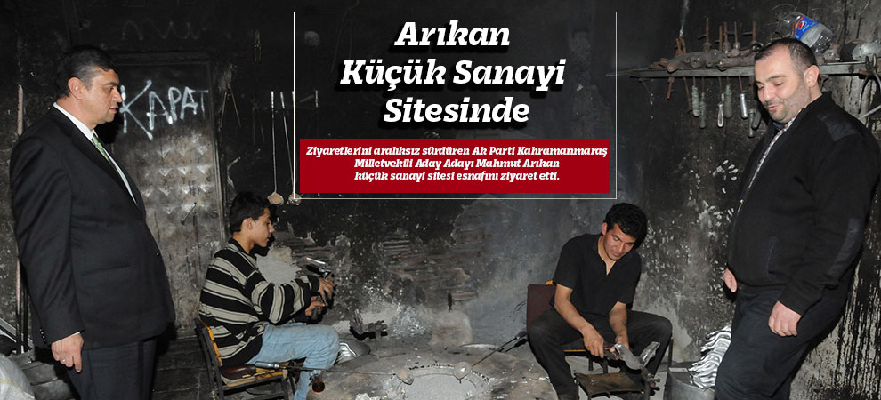Arıkan Küçük Sanayi Sitesinde