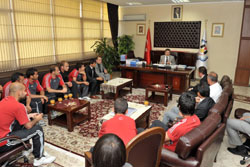 Başkan Poyraz Belediyespor’a Başarılar Diledi