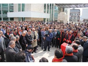 Şehit Başsavcı İçin Samsun Adliyesi Önünde Dua Okundu