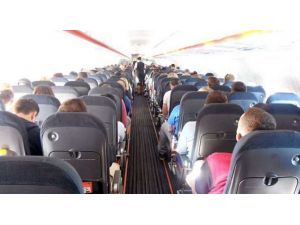 Uçakta ’Sandviç’ Dayağı